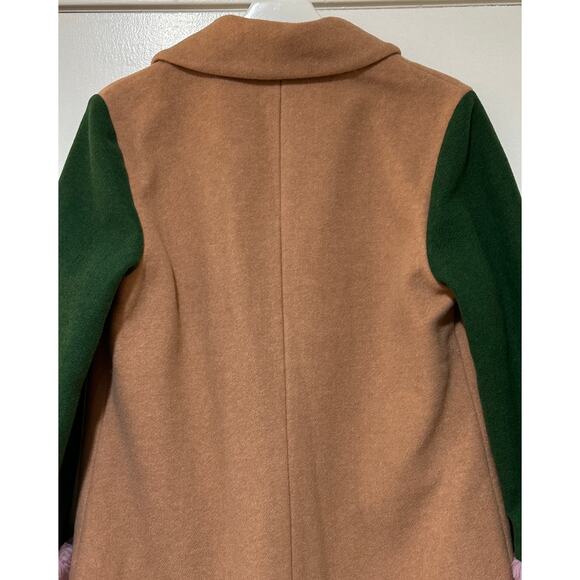 Hutch Blaire Coat Double Breasted Nude Green Lavender Size Small NWOT Timeless - Picture 13 of 16